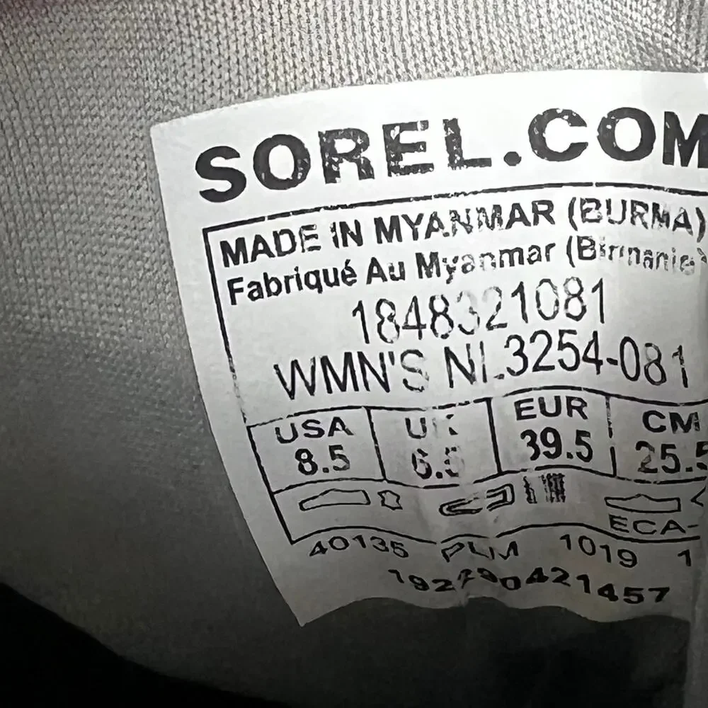Sorel Out N About Waterproof Sneakers Size 8.5